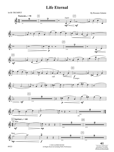 Life Eternal: 1st B-flat Trumpet