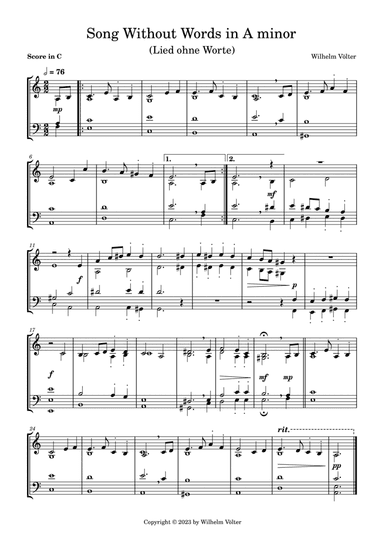 Song Without Words