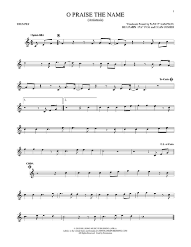 O Praise The Name (Anastasis)