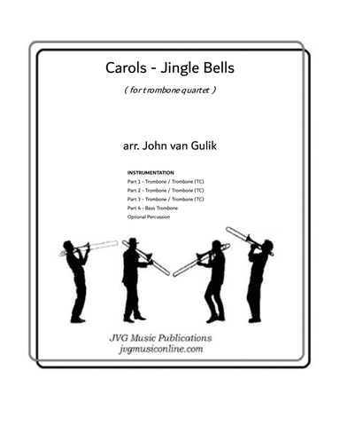 Jingle Bells - Carols - Trombone Quartet