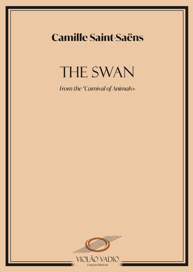 The Swan (C. Saint-Saëns) - Saxophone quartet - Score and parts