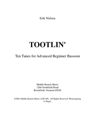 Tootlin' for Bassoon