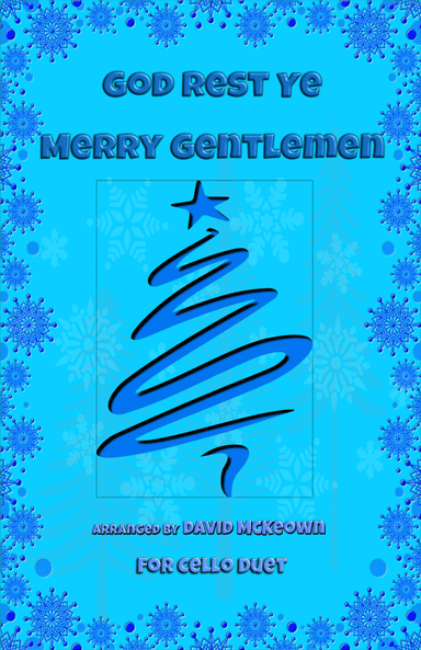 God Rest Ye Merry Gentlemen, Jazz Style, for Cello Duet