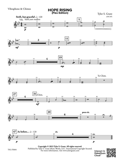 Hope Rising : Vibraphone