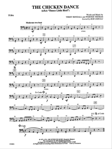 The Chicken Dance: Tuba