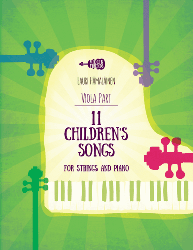 11 CHILDREN’S SONGS FOR STRING AND PIANO: PART FOR VIOLA