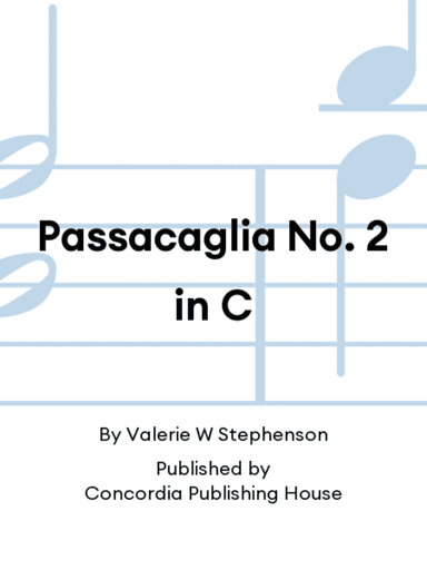 Passacaglia No. 2 in C