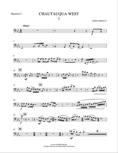 Chautauqua West: 2nd Bassoon