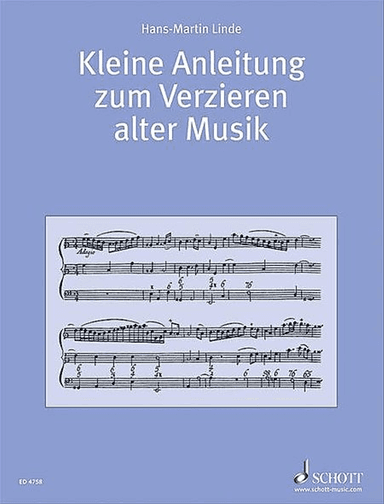 Kleine Anleitung Zum Verzieren Alter Musik