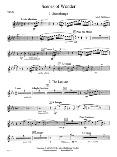 Scenes of Wonder: Oboe