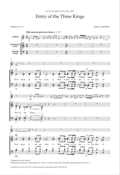 Entry of the Three Kings