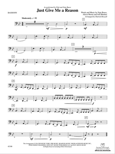 Just Give Me a Reason: Bassoon