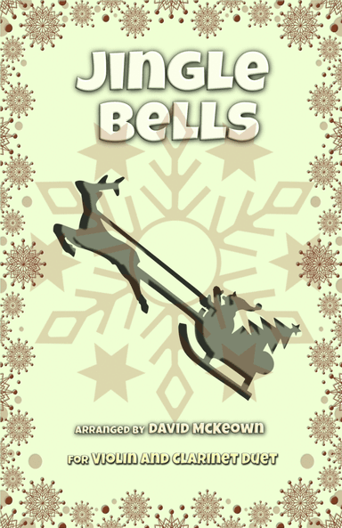 Jingle Bells, Jazz Style, for Violin and Clarinet Duet