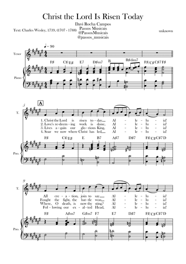 Christ the Lord is Rises today