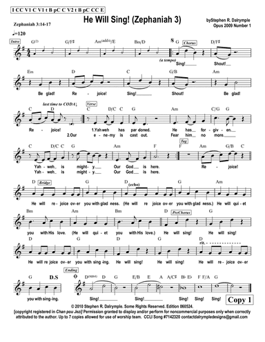 He Will Sing (L ap chante)