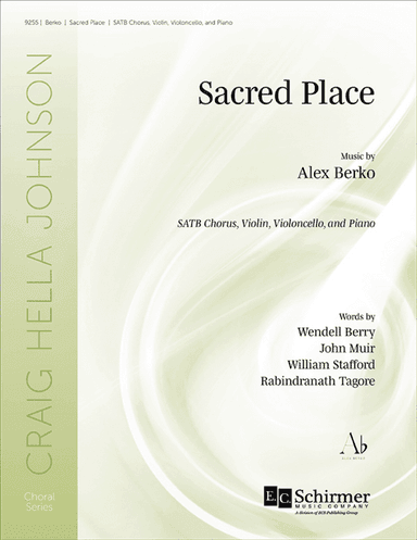 Sacred Place (Full/Choral Score)