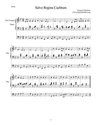 Hail Holy Queen Enthroned Above - Salve Regina