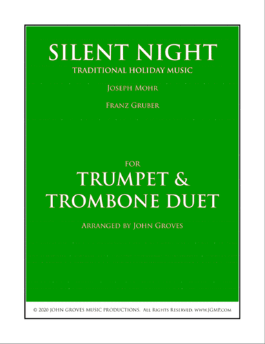 Silent Night - Trumpet & Trombone Duet