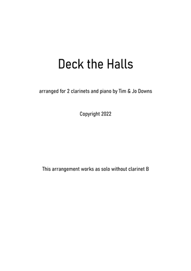 Deck The Hall (swing & Latin)
