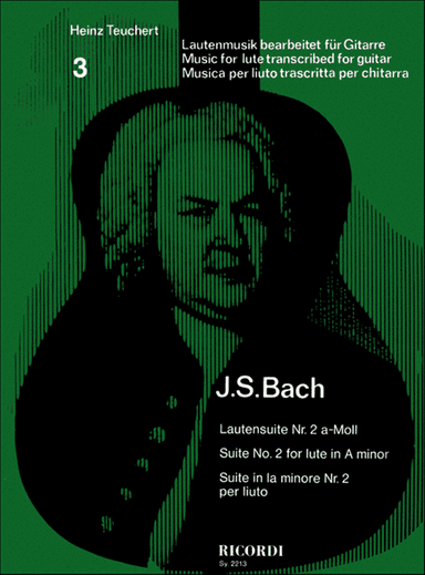 Lautensuite 2 A-Moll Bwv 997