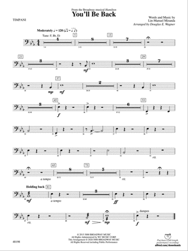 You'll Be Back: Timpani