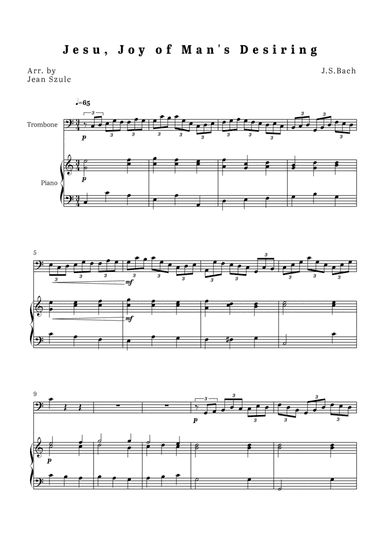 Jesu, Joy of Man's Desiring