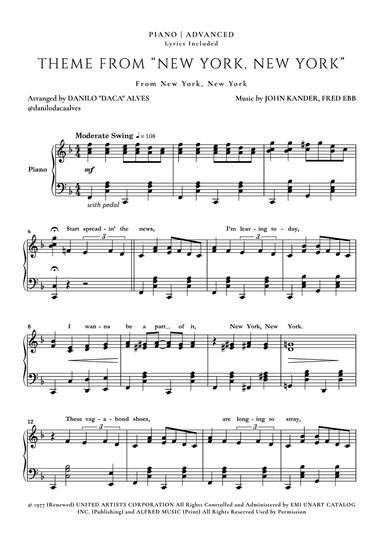 Theme From "new York, New York"