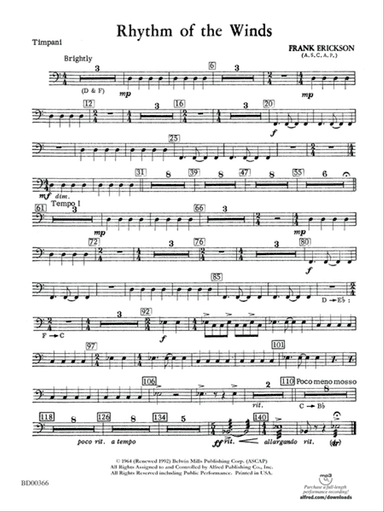 Rhythm of the Winds: Timpani