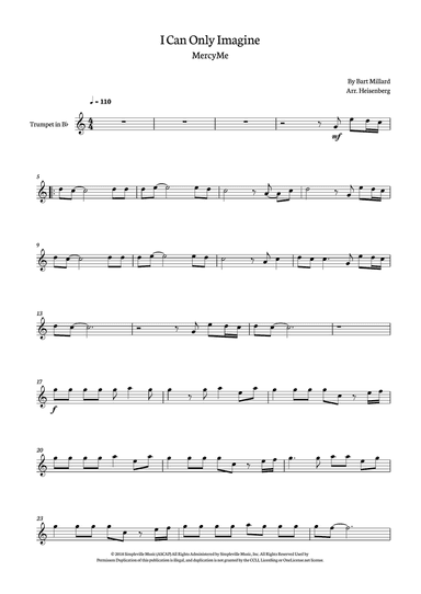 I Can Only Imagine