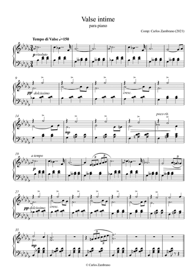 Valse Intime