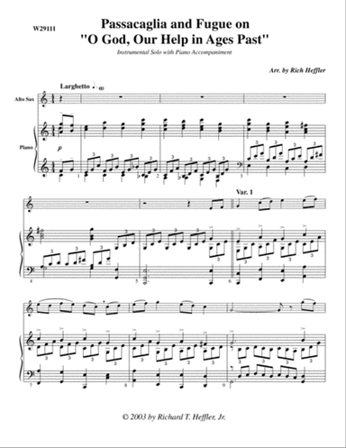 O God, Our Help....Passacaglia /Fugue