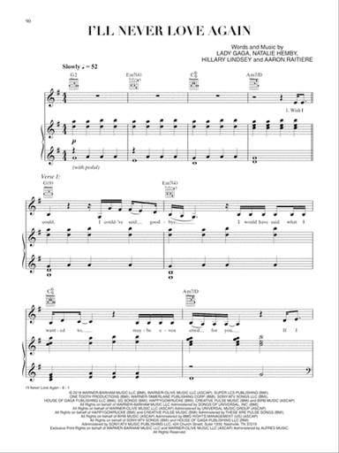 I'll Never Love Again (from A Star Is Born)