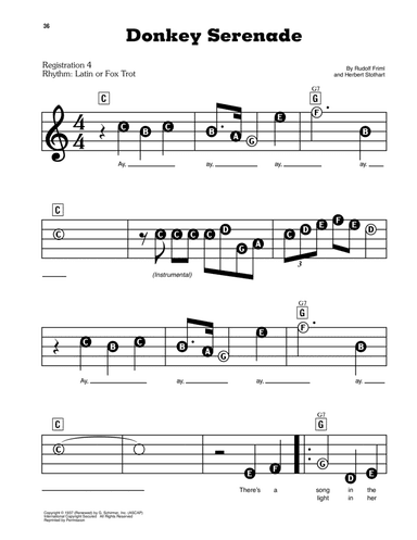 Donkey Serenade