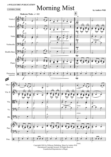 Morning Mist (String Orchestra)