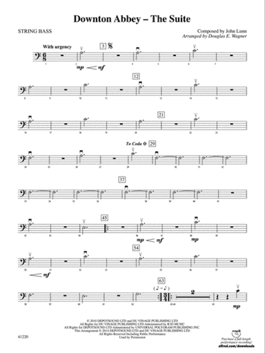 Downton Abbey – The Suite: String Bass