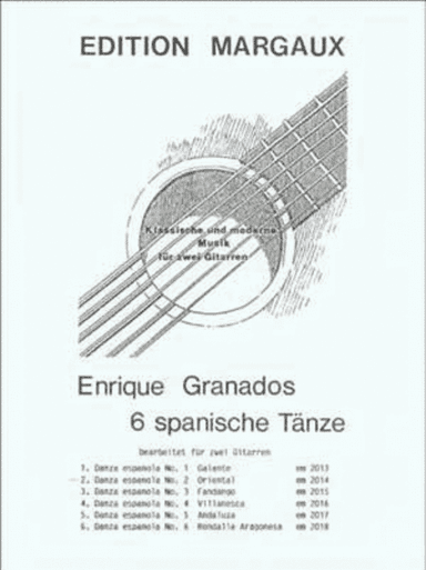 Danza española No. 2 "Oriental"