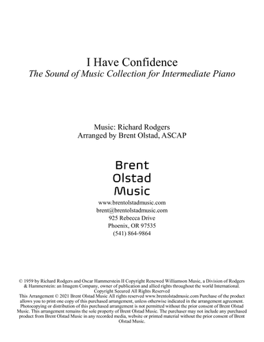 I Have Confidence