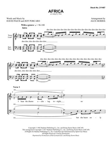 Africa (arr. Alex Morris)