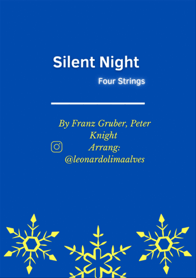 Silent Night - Four Strings
