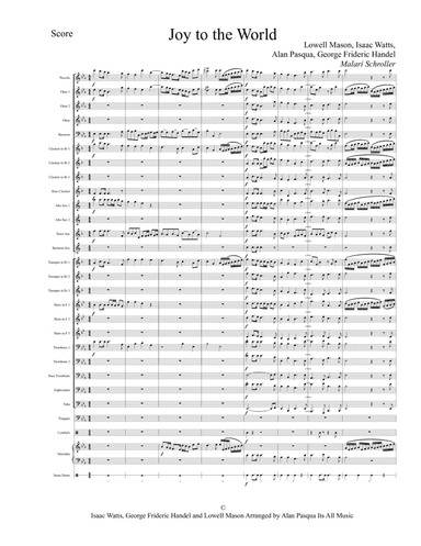 Joy To The World - Score Only