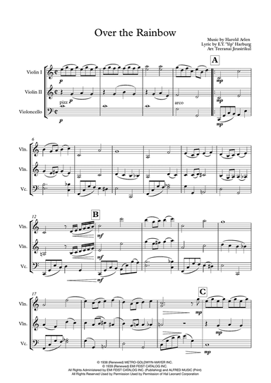 Over The Rainbow (from The Wizard Of Oz)