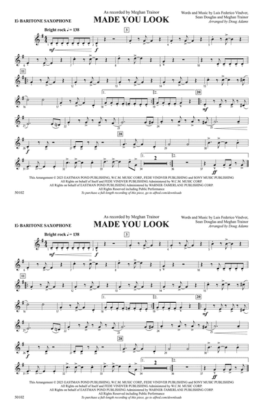 Made You Look: E-flat Baritone Saxophone