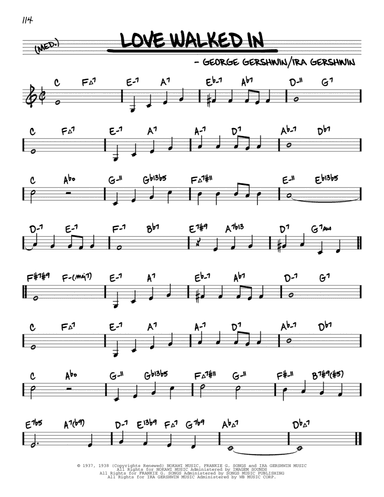 Love Walked In (arr. David Hazeltine)