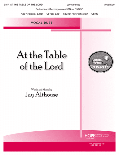At the Table of the Lord