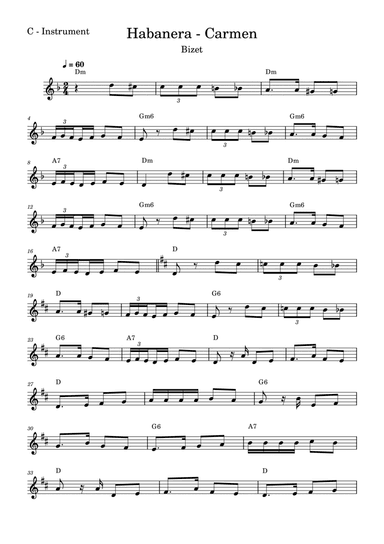 Habanera - Carmen