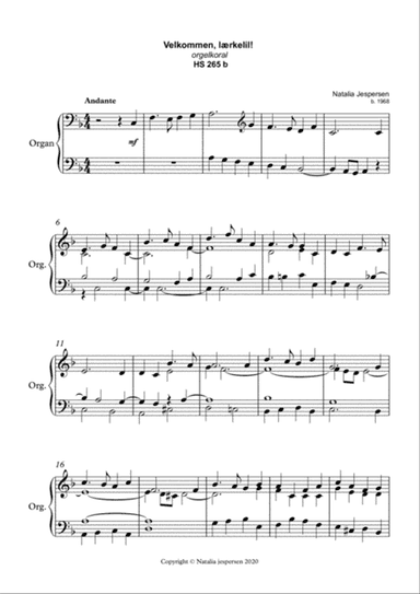 Velkommen, learkelil!