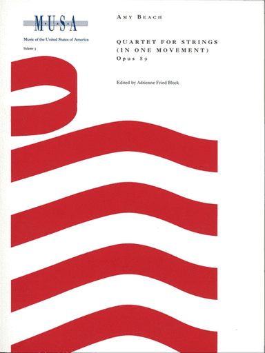 Quartet for Strings (in One Movement), Opus 89