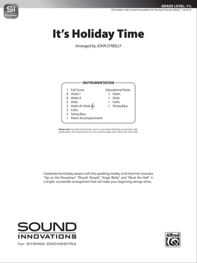 It's Holiday Time: Score