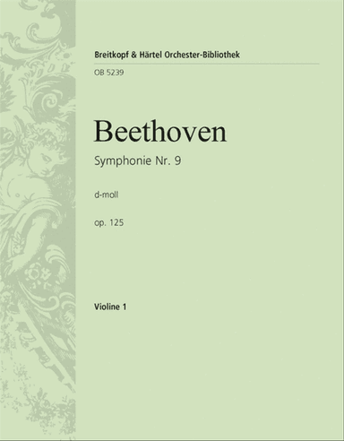 Symphony No. 9 in D minor Op. 125