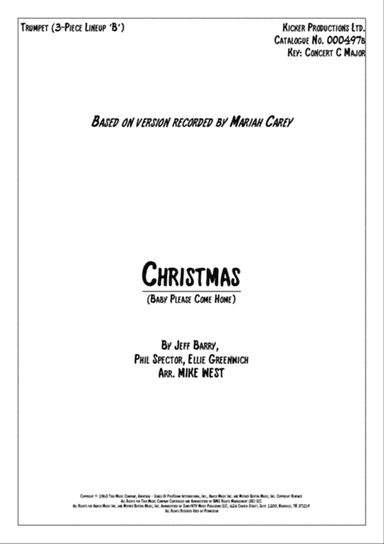 Christmas (baby Please Come Home)